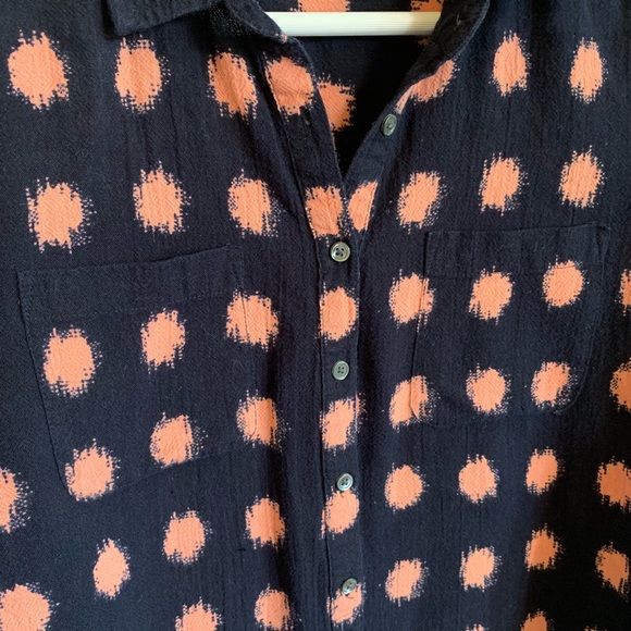 J.Crew Polly Popover in Silk-Screen Dot - Picture 7 of 8